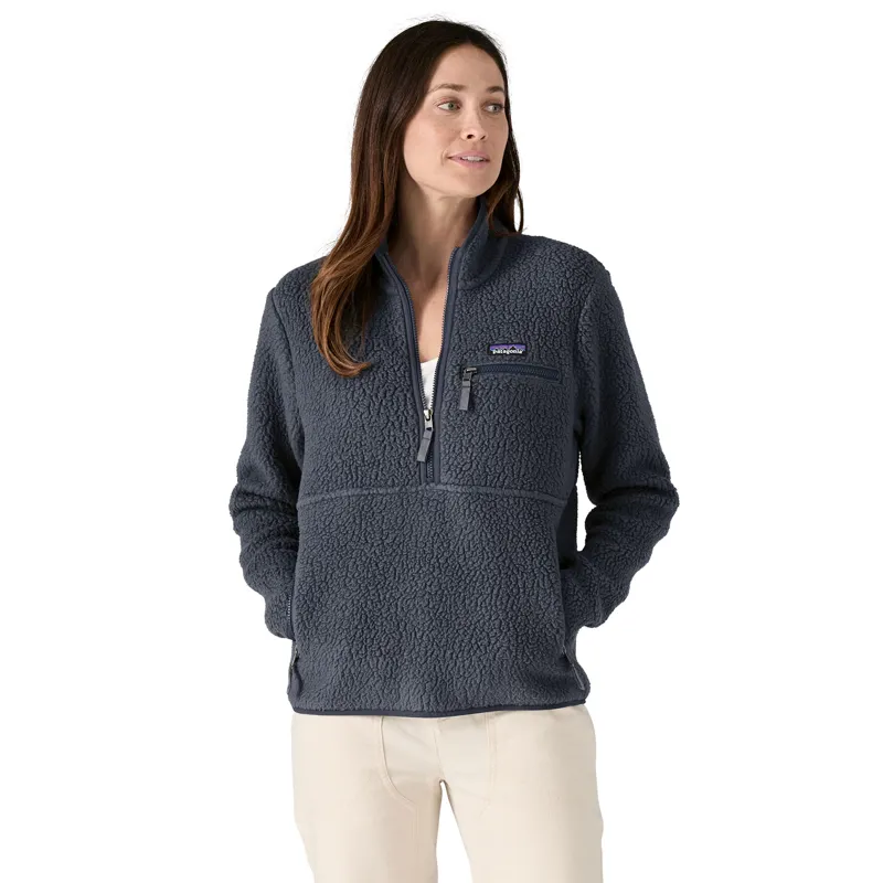 Patagonia Womens Retro Pile Marsupial - Smolder Blue-1