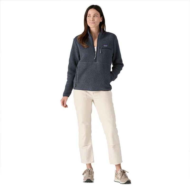 Patagonia Womens Retro Pile Marsupial - Smolder Blue-3
