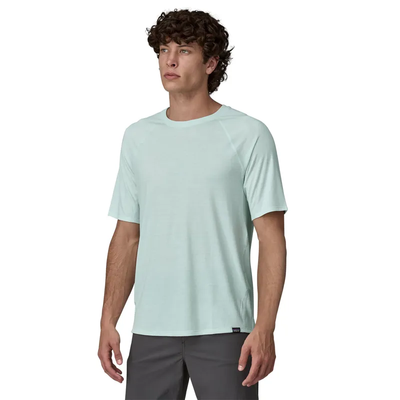 Patagonia Mens Cap Cool Trail Shirt - Wispy Green-1