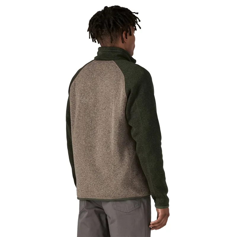 Patagonia Mens Better Sweater 1/4 Zip Fleece - Seabird Grey-2