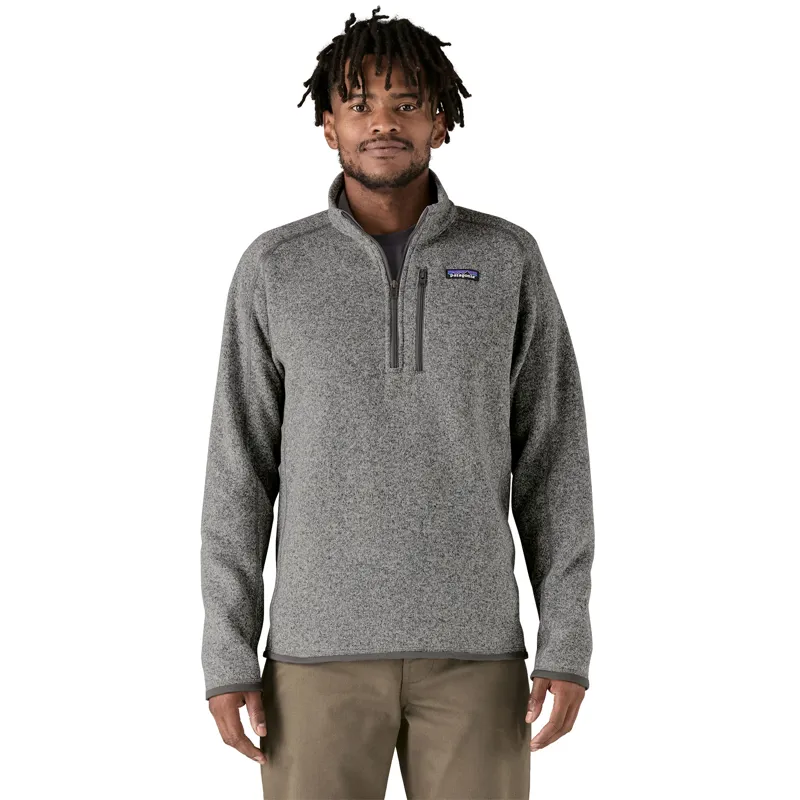 Patagonia Mens Better Sweater 1/4 Zip Fleece - Stonewash-1