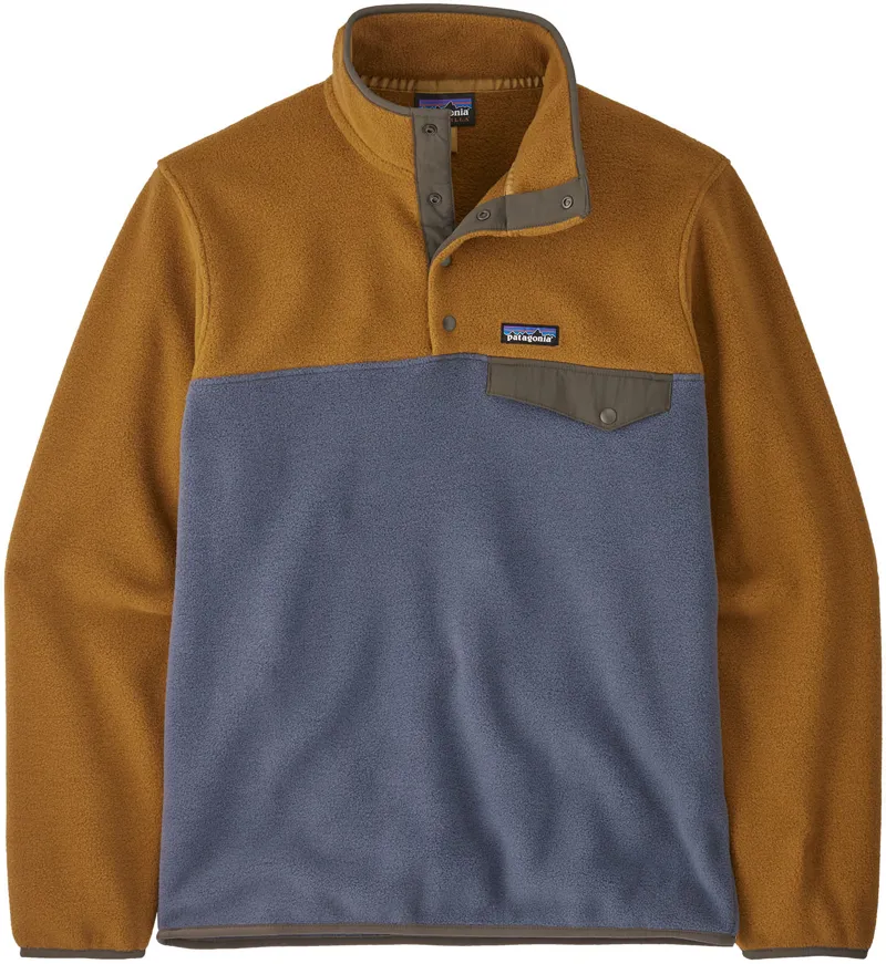 Patagonia Mens LW Synch Snap-T Pullover - Shelter Brown