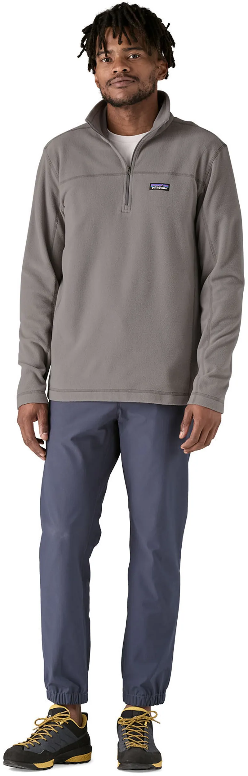 Patagonia Mens Micro D Pullover - Feather Grey-3
