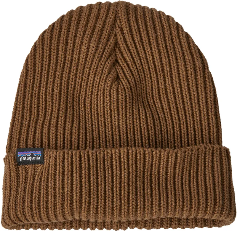 Patagonia Fishermans Rolled Beanie - Raptor Brown