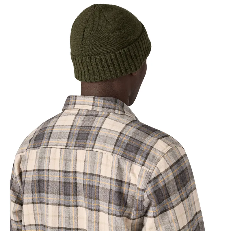 Patagonia Brodeo Beanie - 73 Skyline-Pine Needle Green-2
