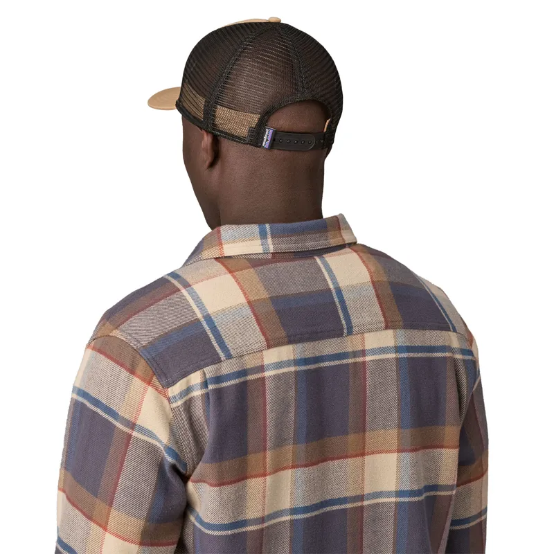 Patagonia P-6 Logo Trucker Hat - Grayling Brown-2