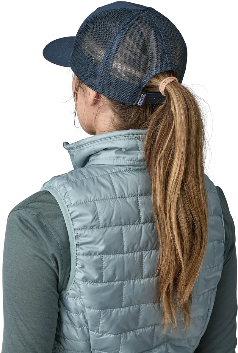 Patagonia P-6 Logo Trucker Hat - New Navy-2