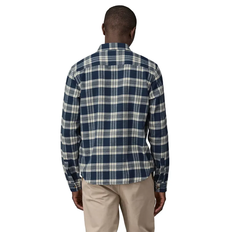 Patagonia Mens Fjord Flannel Shirt - Base Camp-New Navy-2