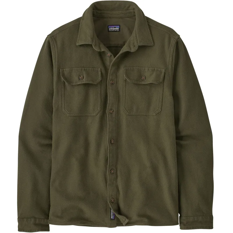 Patagonia Mens Fjord Loft Shirt - Basin Green