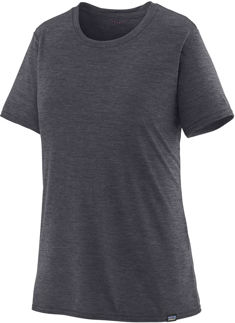 Patagonia Womens Cap Cool Daily Shirt - Smolder Blue-Light Smolder Blue X-Dye