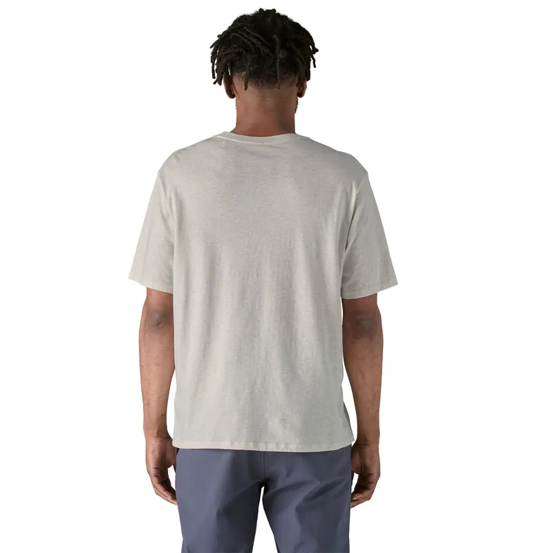 Patagonia Mens Daily Pocket Tee - Birch White-2