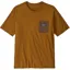 Patagonia Mens Daily Pocket Tee - Shelter Brown