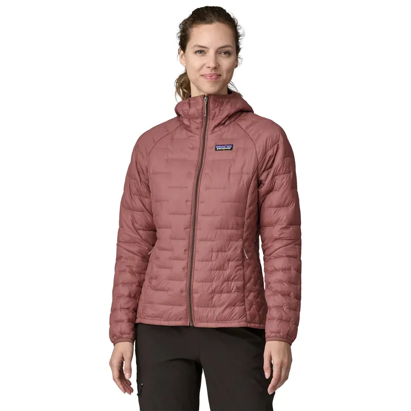 Patagonia Womens Micro Puff Hoody - Dulse Mauve-1