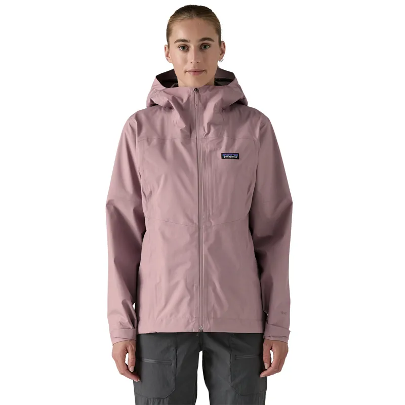 Patagonia Womens Boulder Fork Rain Jacket - Stormy Mauve-1