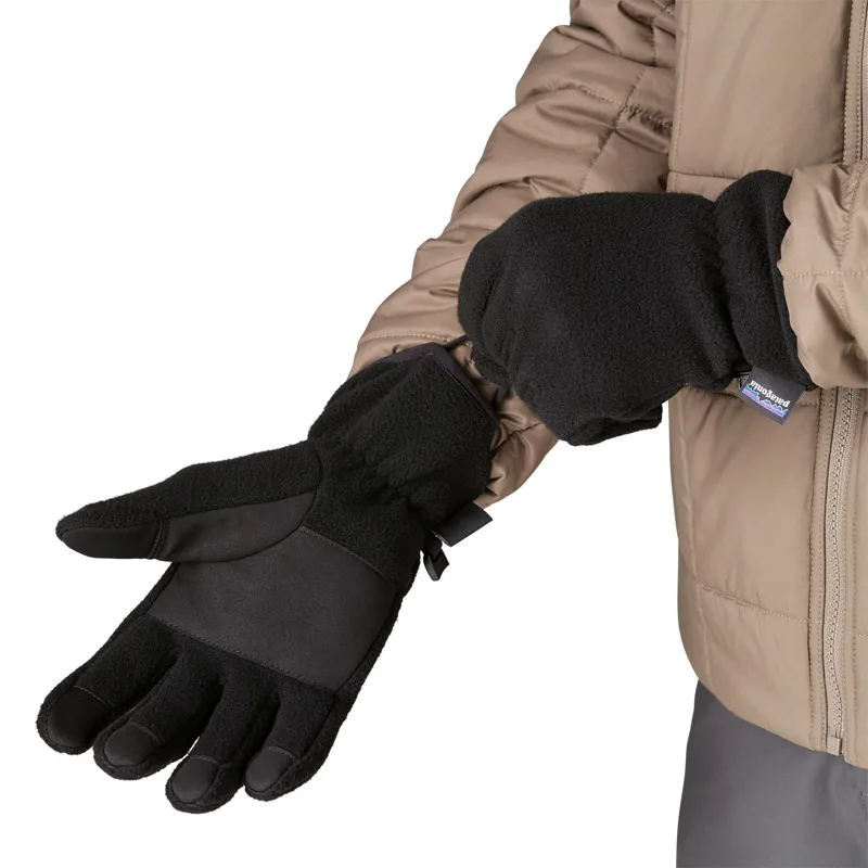 Patagonia Synch Gloves - Black Solid-1