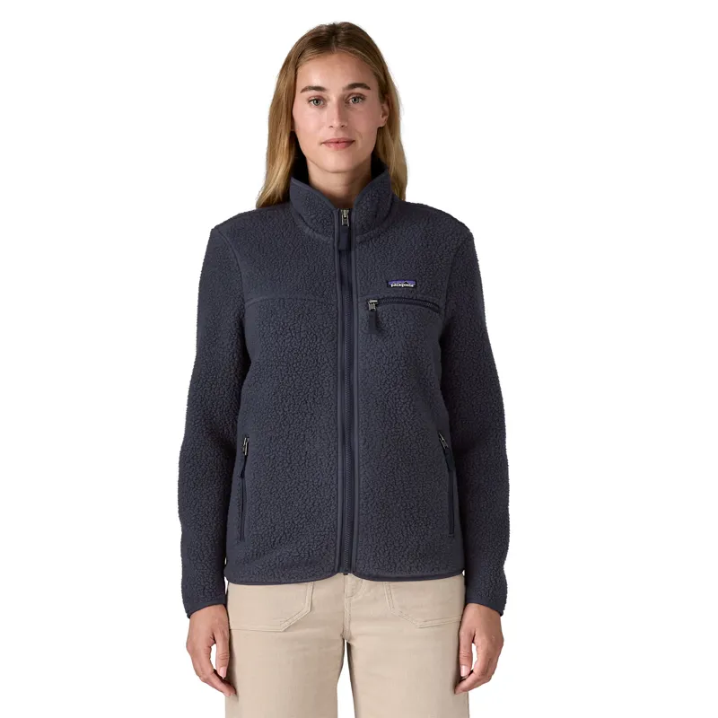 Patagonia Womens Retro Pile Jacket - Sunken Blue-1