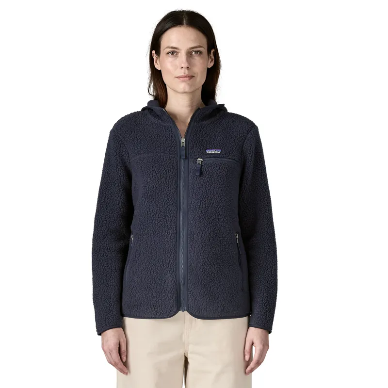 Patagonia Womens Retro Pile Hoody - Sunken Blue-1