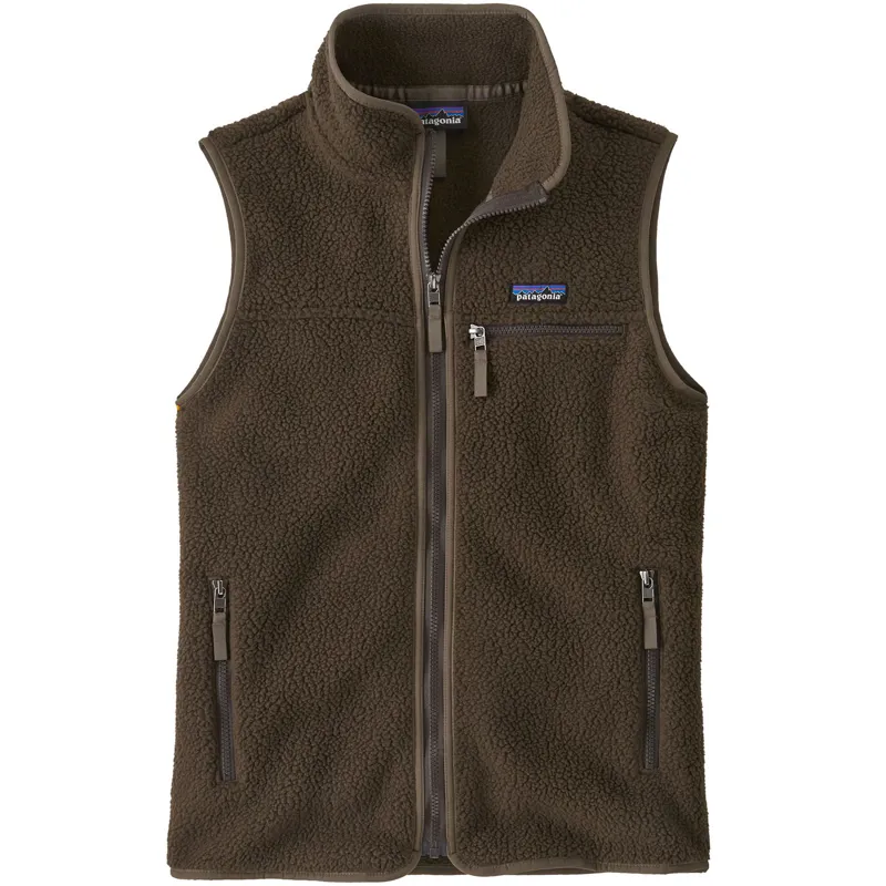 Patagonia Womens Retro Pile Vest - Otter Brown