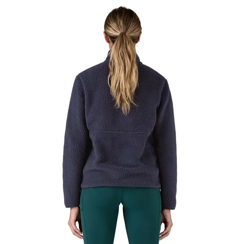 Patagonia Womens Retro Pile Marsupial - Beeswax Tan-2