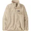 Patagonia Womens Lightweight Synch Snap-T Pullover - Flow-Dyno White