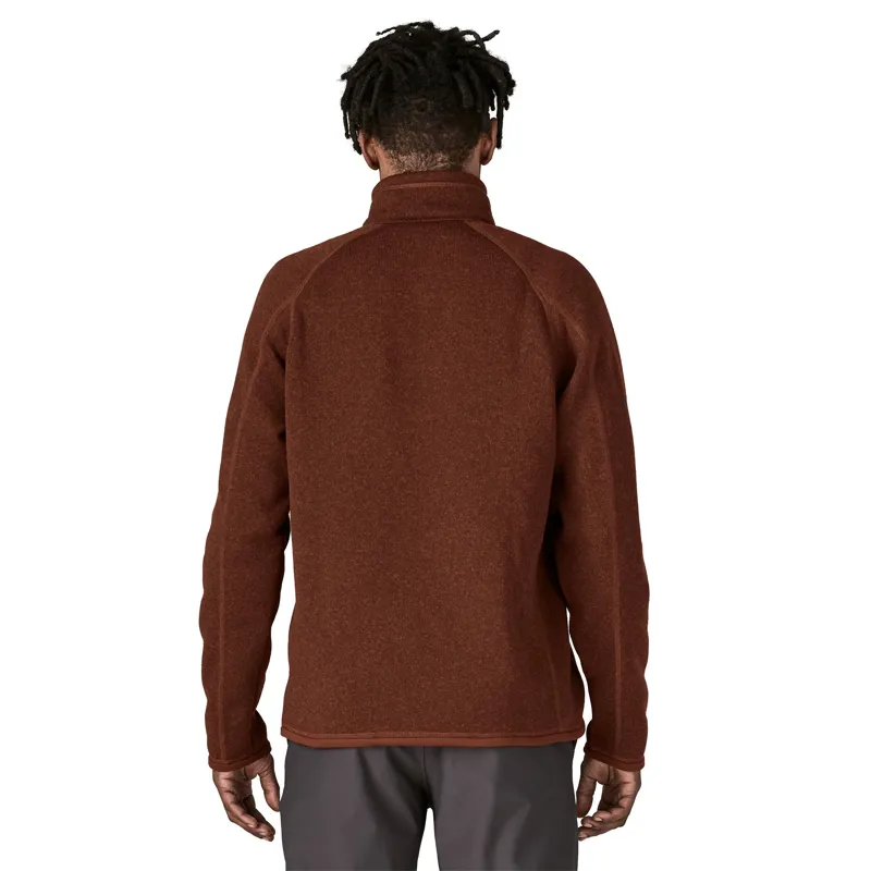 Patagonia Mens Better Sweater 1/4 Zip Fleece - Dried Vanilla-2