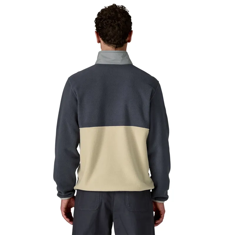 Patagonia Mens Microdini Half-Zip Fleece Pullover - Pelican-2