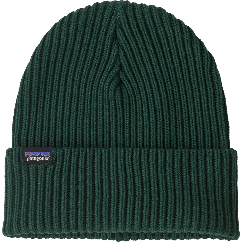 Patagonia Fishermans Rolled Beanie - Cascade Green