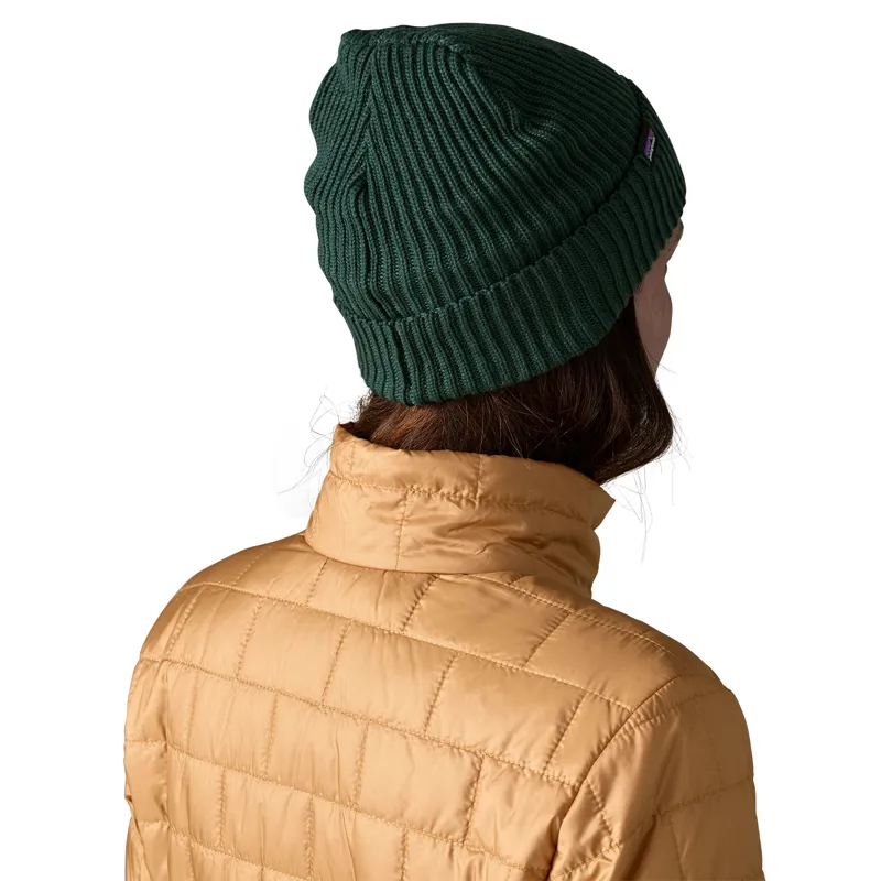 Patagonia Fishermans Rolled Beanie - Cascade Green-2