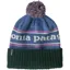 Patagonia Powder Town Beanie - Park Stripe-Barnacle Blue