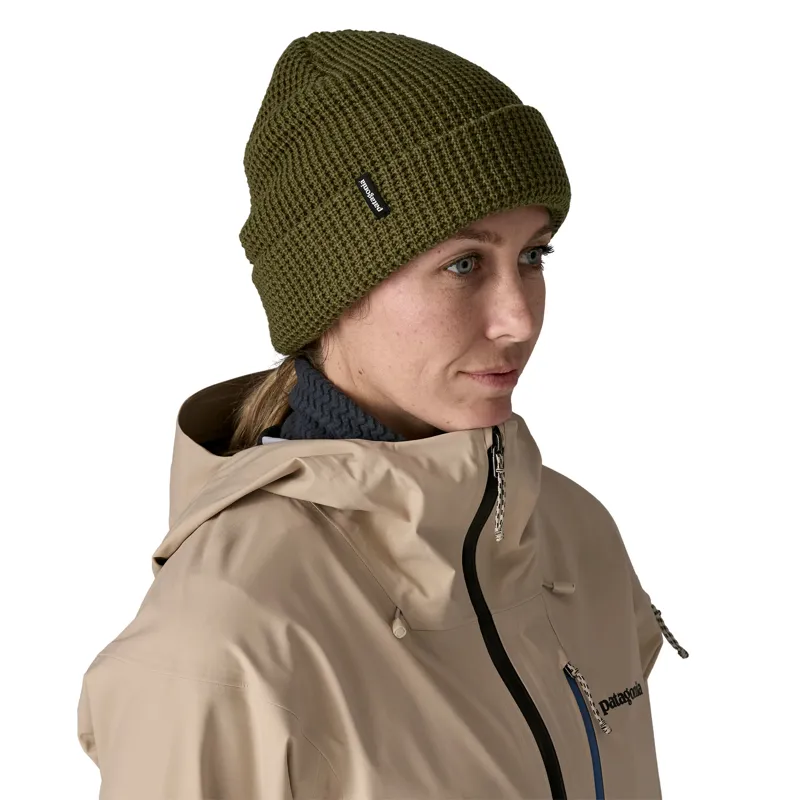 Patagonia Snowdrifter Beanie - Tent Green-1