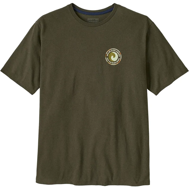 Patagonia Mens Unity Fitz Responsibili-Tee - Basin Green-1
