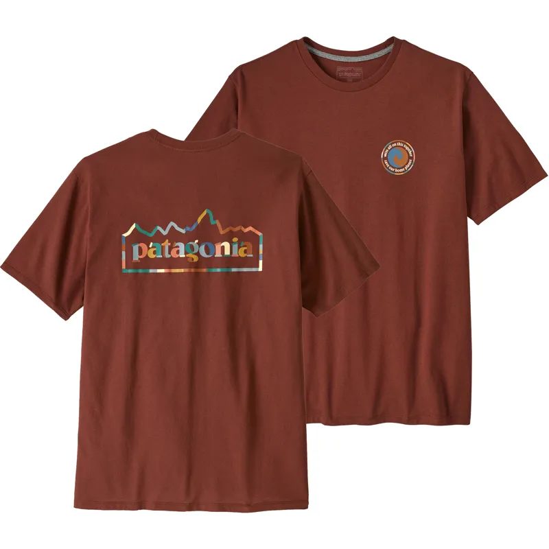 Patagonia Mens Unity Fitz Responsibili-Tee - Dried Vanilla