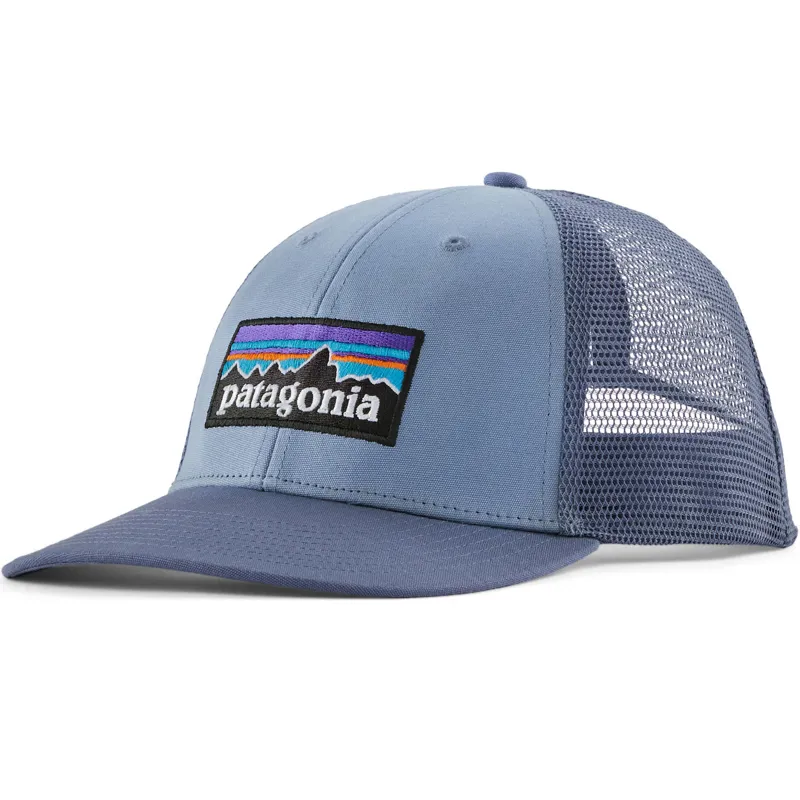 Patagonia P-6 Logo LoPro Trucker Hat - Barnacle Blue