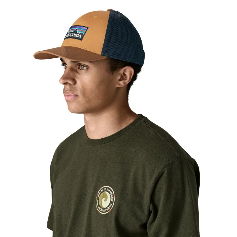 Patagonia P-6 Logo LoPro Trucker Hat - Talon Gold-1