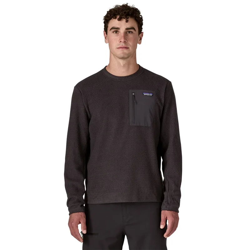 Patagonia Mens R1 Air Crew - Black-1