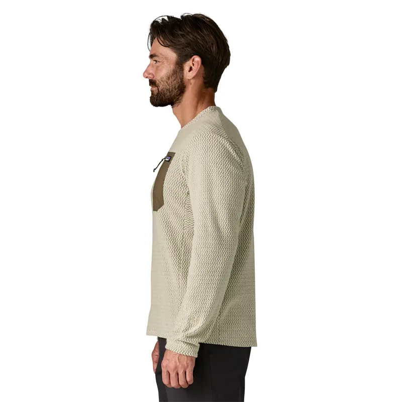 Patagonia Mens R1 Air Crew - Pelican-3