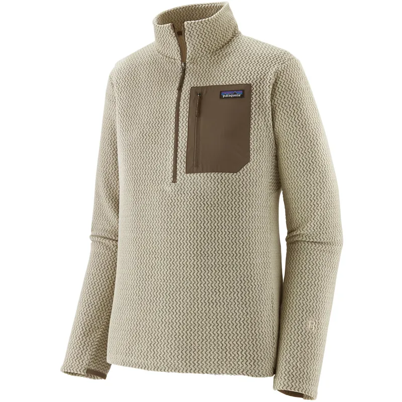 Patagonia Mens R1 Air Zip Neck Fleece - Pelican