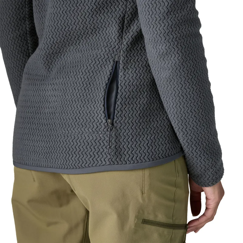 Patagonia Womens R1 Air Zip Neck Fleece - Smolder Blue-5