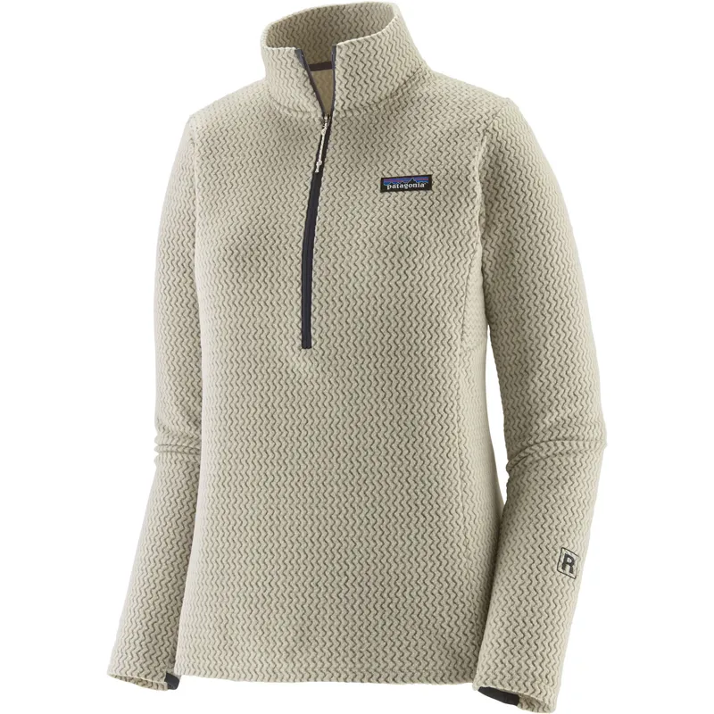 Patagonia Womens R1 Air Zip Neck Fleece - Wool White
