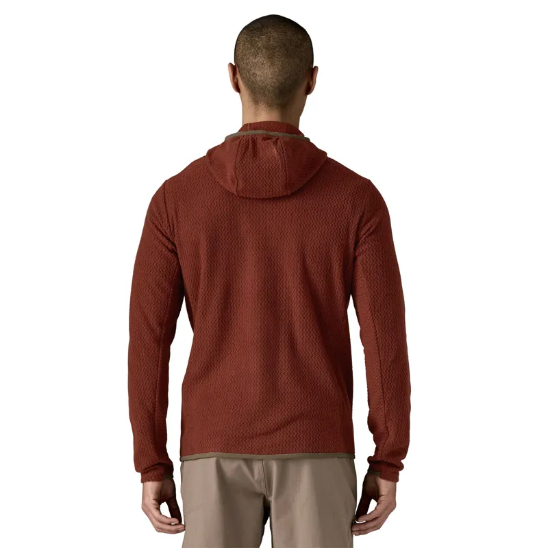 Patagonia Mens R1 Air Full-Zip Hoody - Dried Vanilla-2
