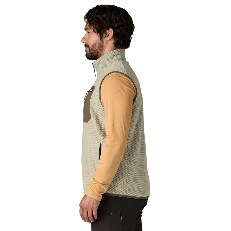 Patagonia Mens R1 Air Vest - Pelican-2