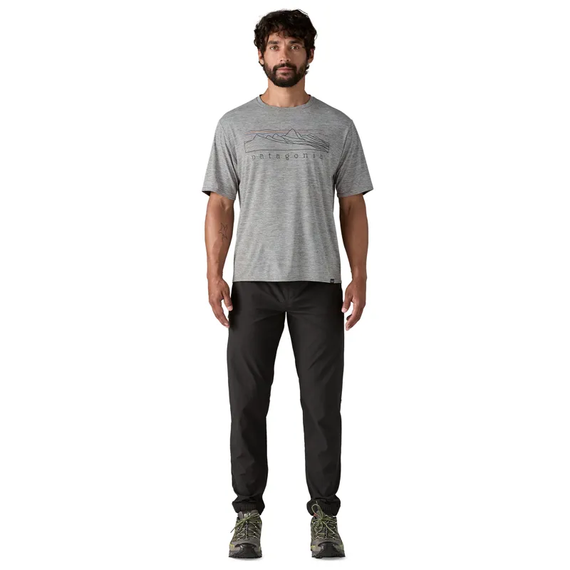 Patagonia Mens Cap Cool Daily Graphic Shirt - Stratapeaks-Feather Grey-3