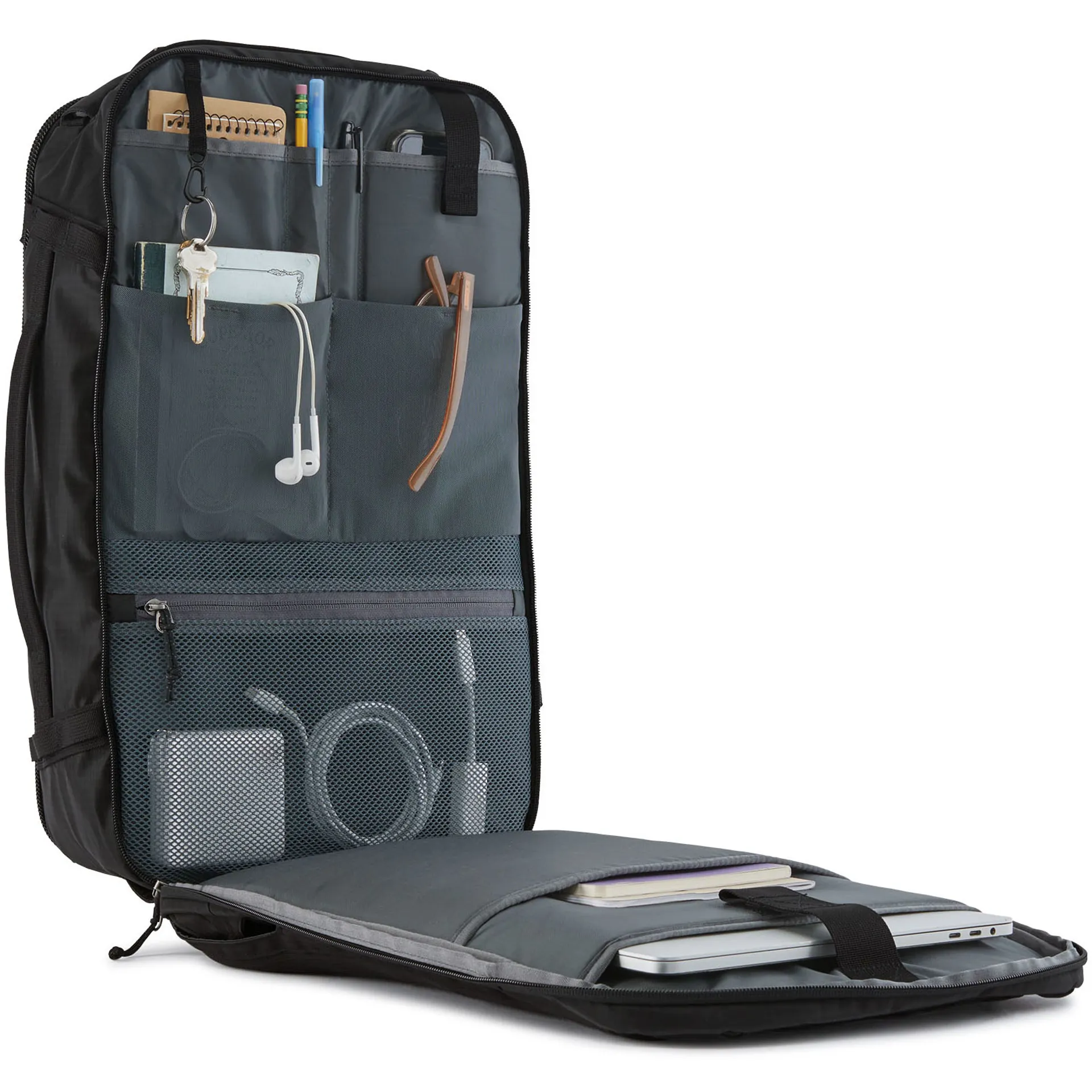 container store travel toiletry bag The Container Store Foldable Hanging Toiletry Organizer