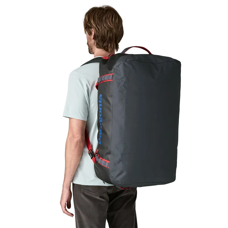 Patagonia Black Hole Duffel 70L - Smolder Blue-Amanita Red-3