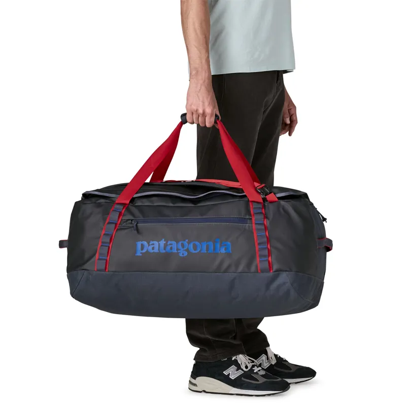 Patagonia Black Hole Duffel 70L - Smolder Blue-Amanita Red-2