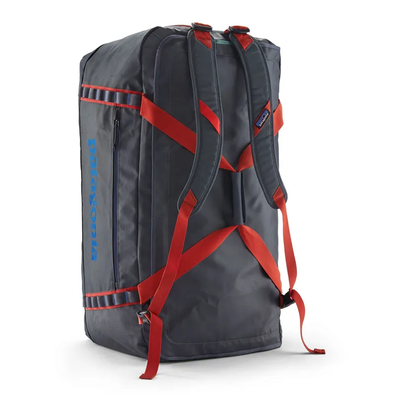 Patagonia Black Hole Duffel 100L - Smolder Blue-Amanita Red-1