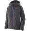 Patagonia Mens Triolet Jacket - Forge Grey with P6 Blue
