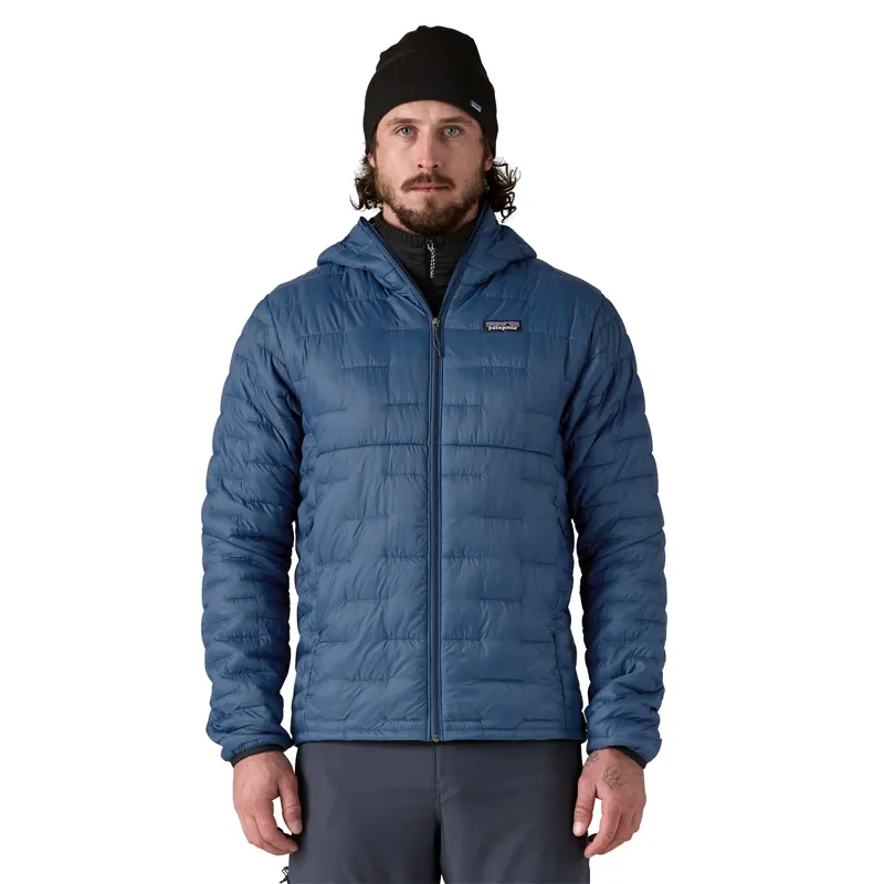 Patagonia Mens Micro Puff Hoody - Clement Blue-1