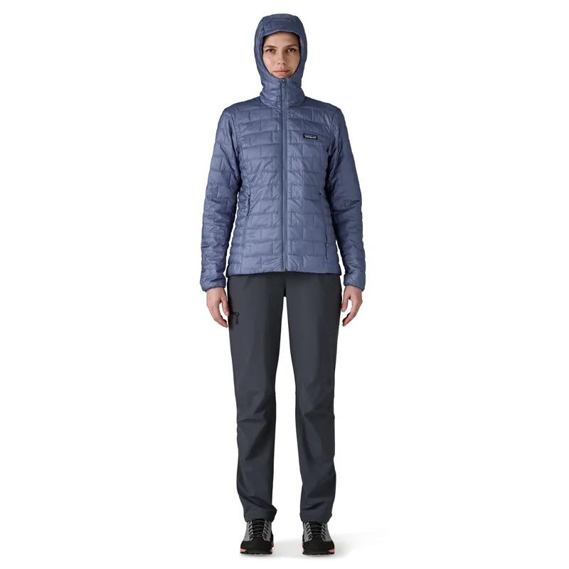 Patagonia Womens Nano Puff Hoody - Current Blue-4