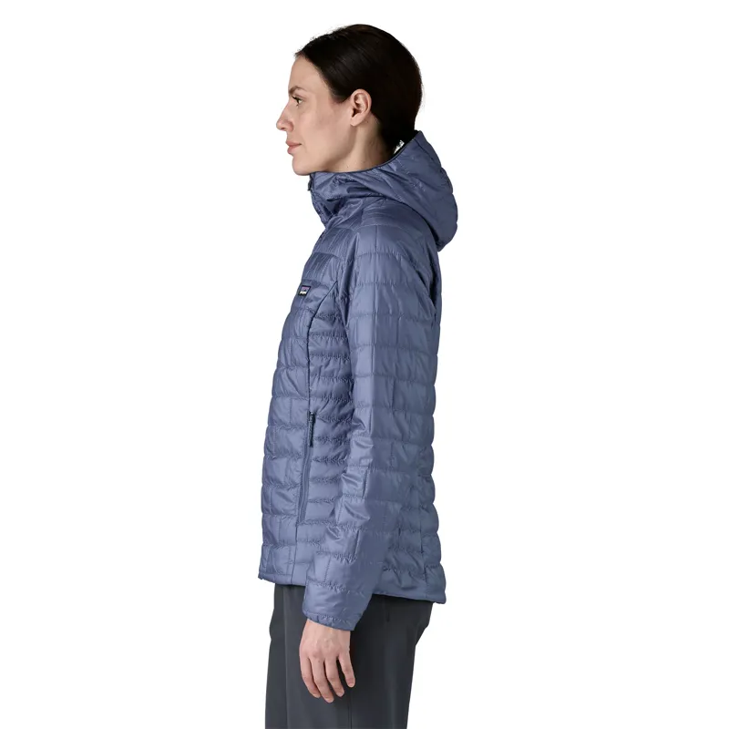 Patagonia Womens Nano Puff Hoody - Current Blue-2